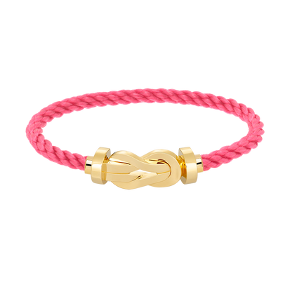 [AuraEcho]CHANCE LARGE 8 FIGURE BUCKLE NO DIAMOND BRACELET GOLD