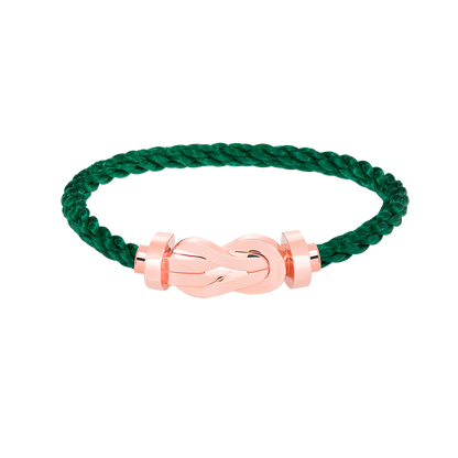 [AuraEcho]CHANCE LARGE 8 FIGURE BUCKLE NO DIAMOND BRACELET ROSE GOLD