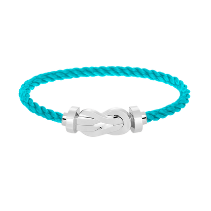 [AuraEcho]CHANCE LARGE 8 FIGURE BUCKLE NO DIAMOND BRACELET SILVER