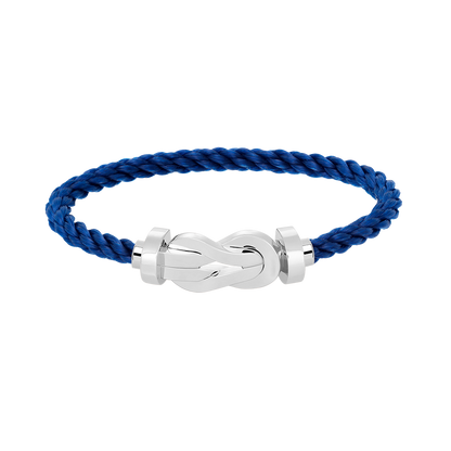 [AuraEcho]CHANCE LARGE 8 FIGURE BUCKLE NO DIAMOND BRACELET SILVER