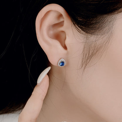 [AuraEcho]Luxurious Water Drop Shape Earrings