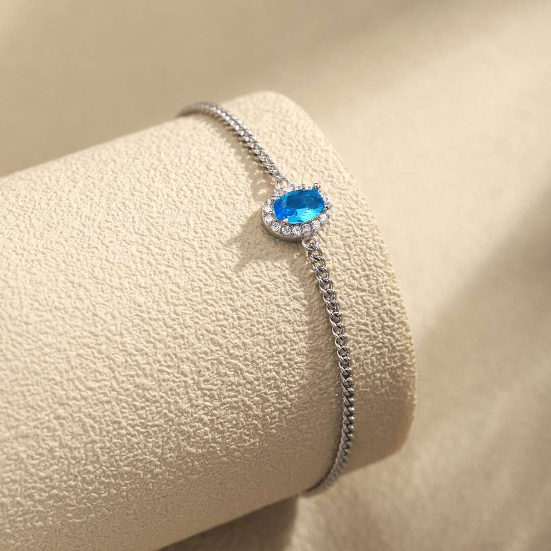 [AuraEcho]Exquisite Oval Shape Bracelet