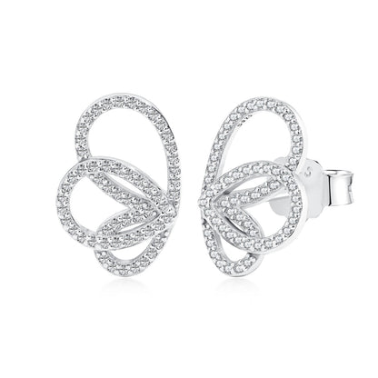 [AuraEcho]Exquisite Butterfly Shape Earrings
