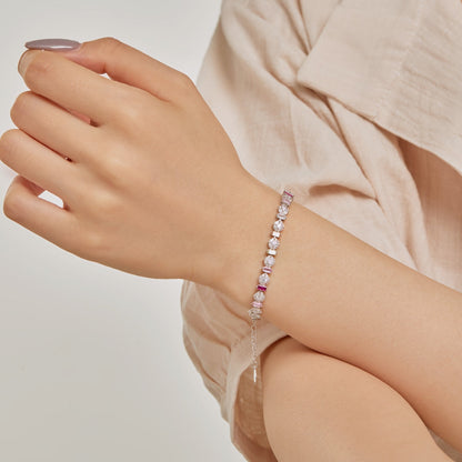 [AuraEcho]Radiant Colorful Round Shape Daily Bracelet