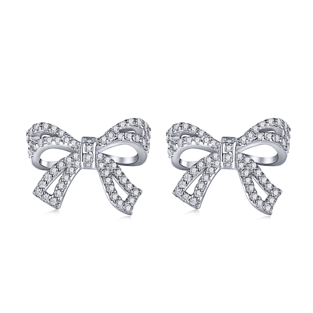 [AuraEcho]Dainty Bow Shape Earrings