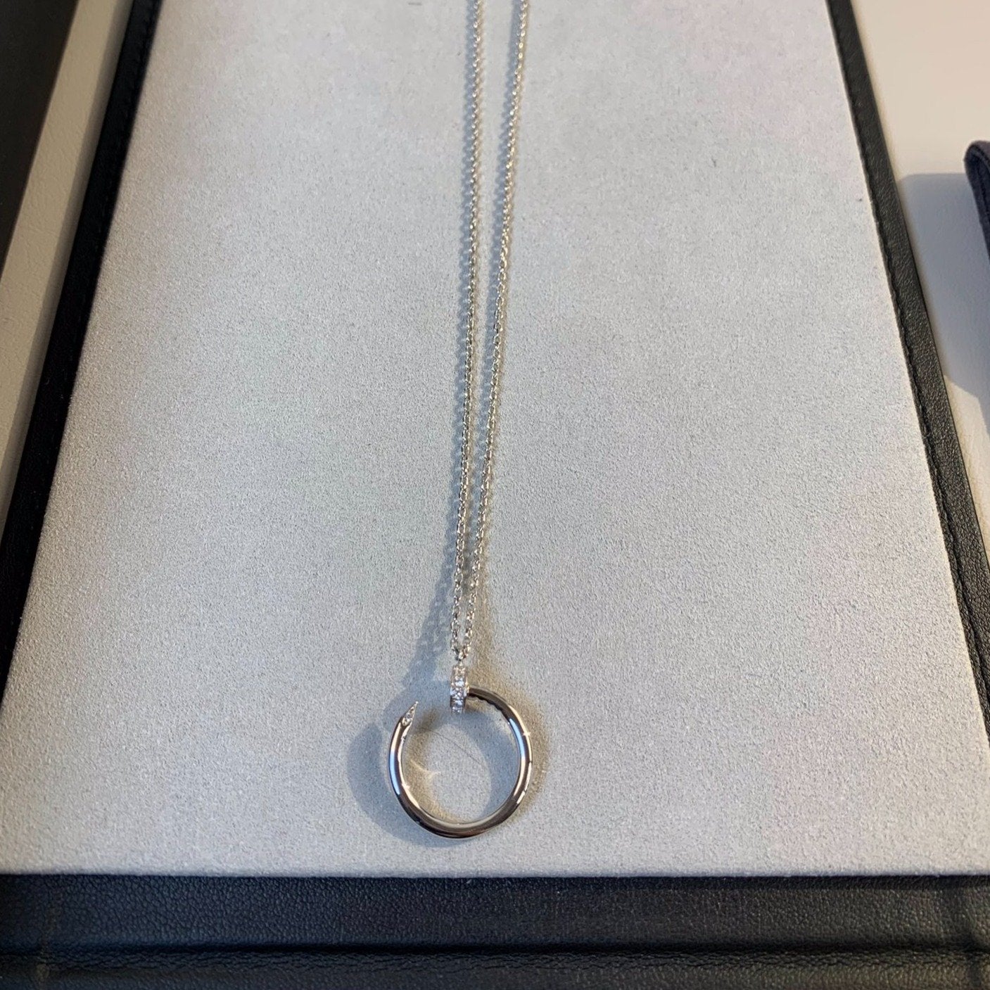 [AuraEcho]JUSTE NECKLACE SILVER