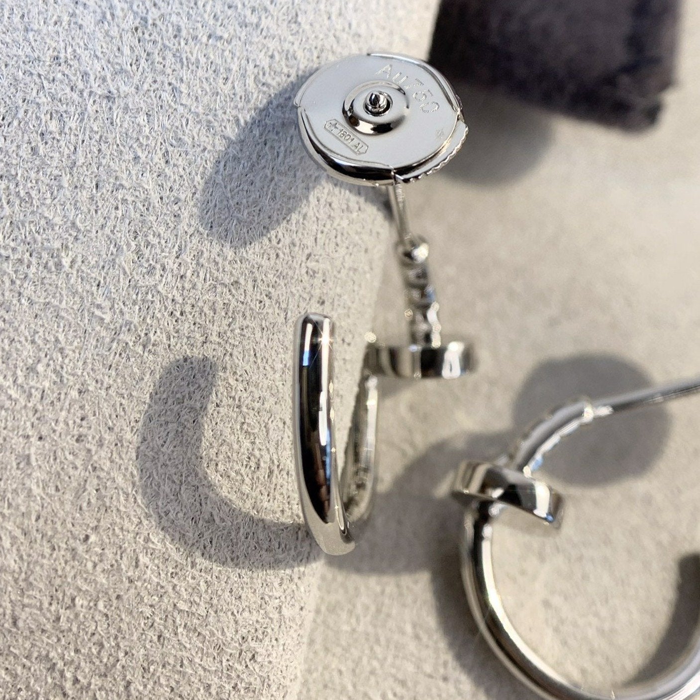 [AuraEcho]JUSTE EARRINGS SILVER