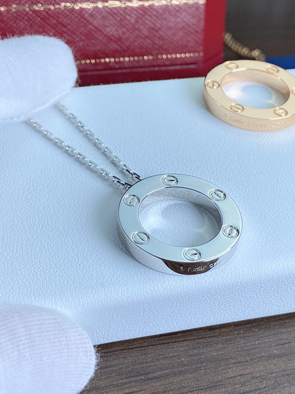 [AuraEcho]LOVE NECKLACE 16MM