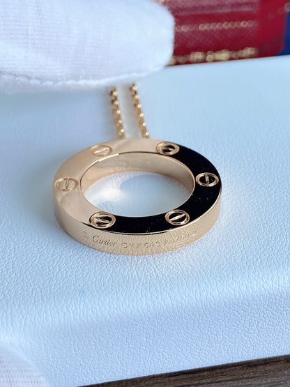 [AuraEcho]LOVE NECKLACE 16MM