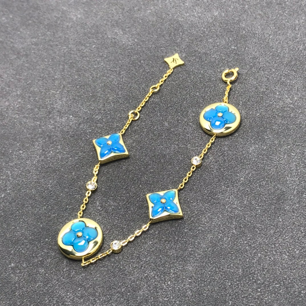 [AuraEcho]STAR AND SUN TURQUOISE 4 MOTIFS 3 DIAMONDS
