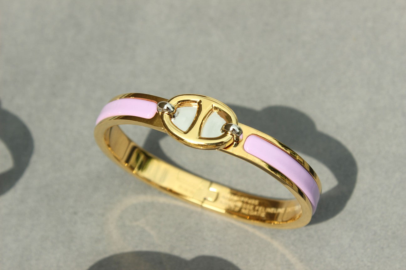 [AuraEcho]CLIC CHAINE GOLD BRACELET