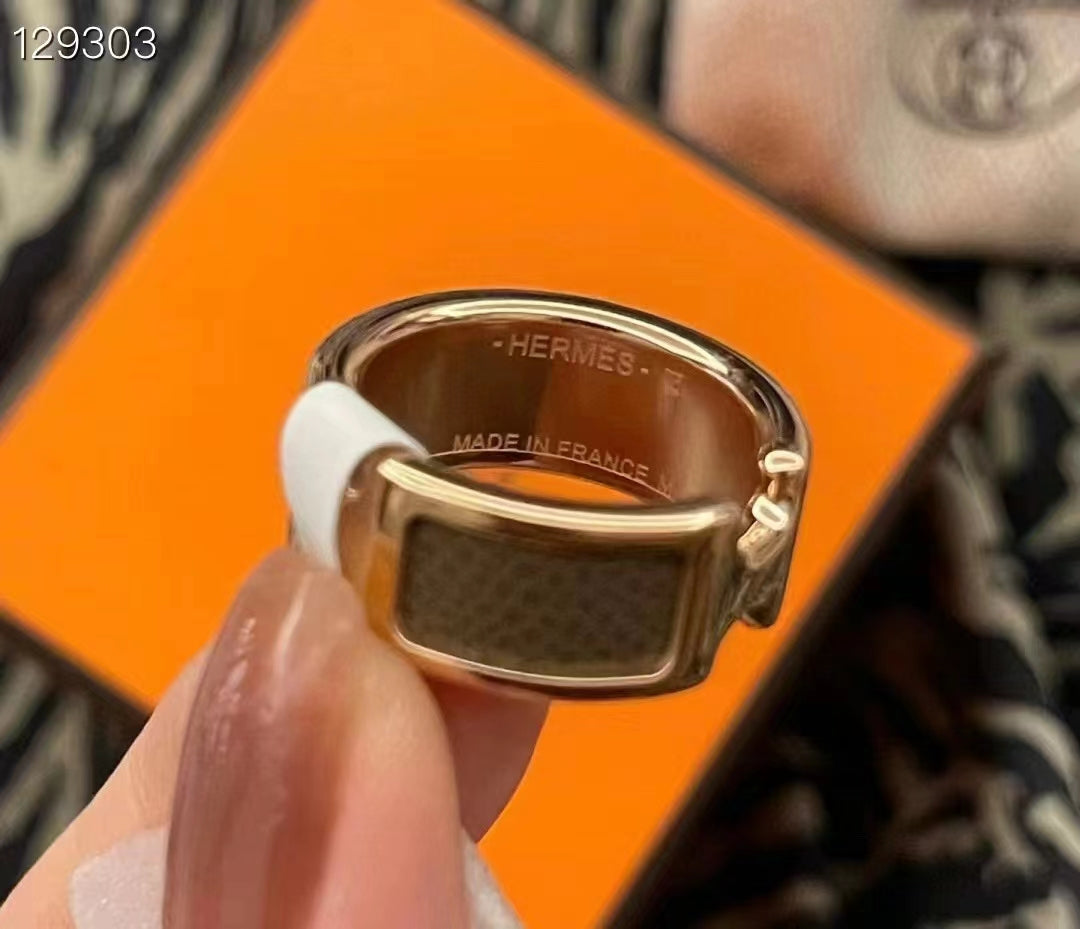 [AuraEcho]OLYMPE PINK GOLD RING