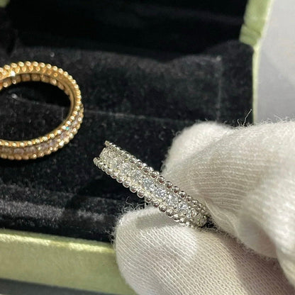 [AuraEcho]PERLEE DIAMOND SILVER RING