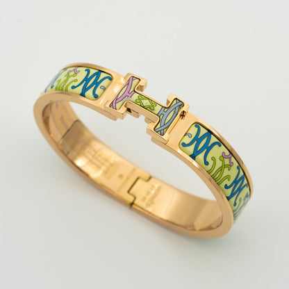 [AuraEcho]H BRACELET BEIGE MULTICOLOR