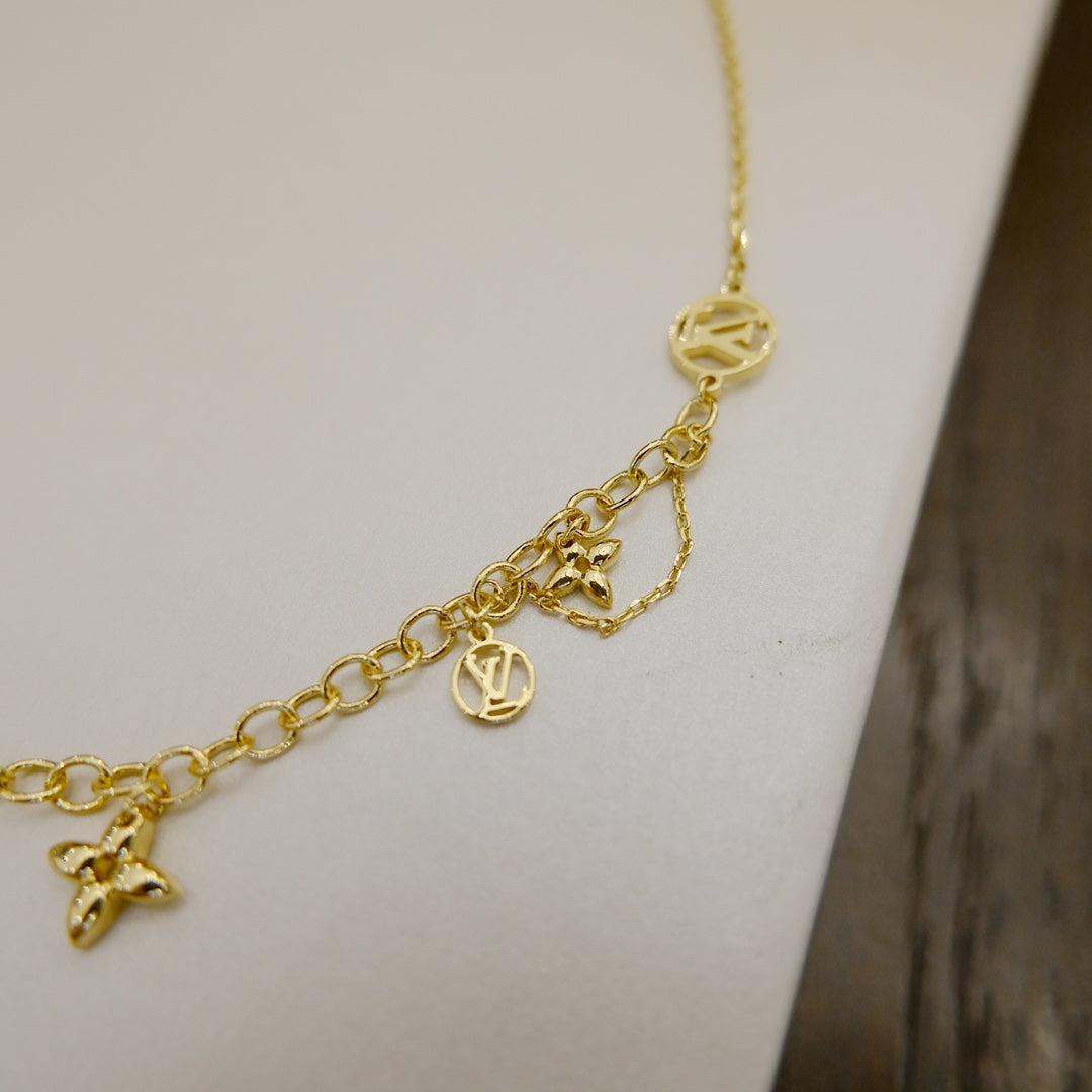 [AuraEcho]AuraEchoING SUPPLE NECKLACE BRASS