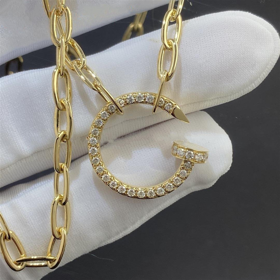 [AuraEcho]JUSTE NECKLACE DIAMONDS